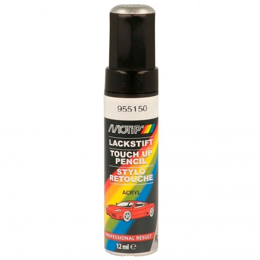 Retocador Cinza Prateado Metalizado Motip 0955150 12ml