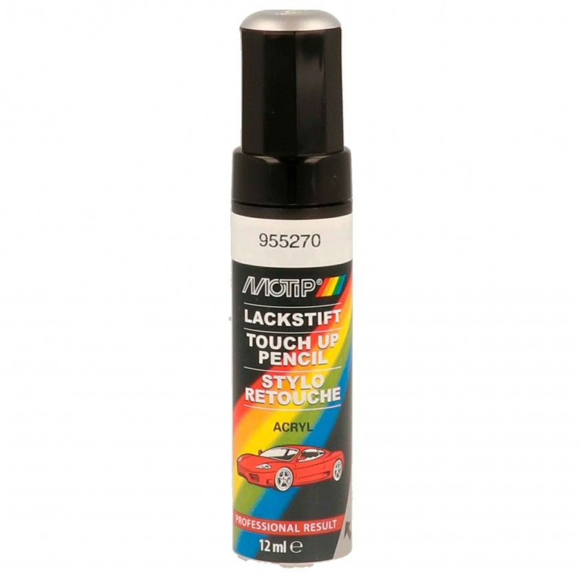 Retocador Cinza Prateado Metalizado Motip 0955270 12ml