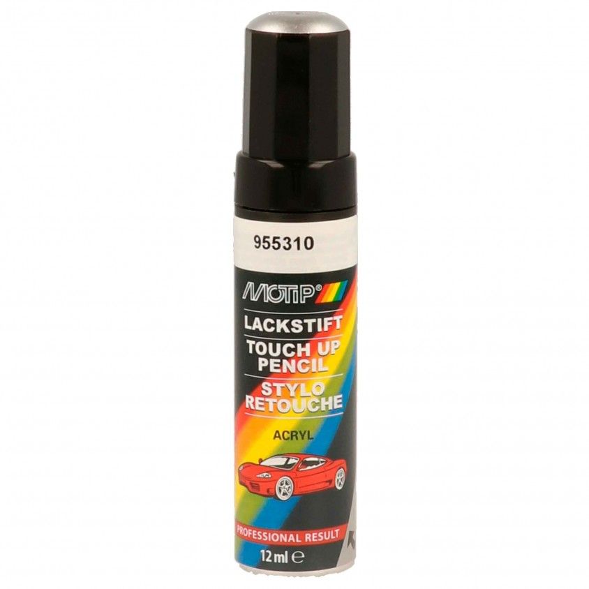 Retocador Cinza Prateado Metalizado Motip 0955310 12ml