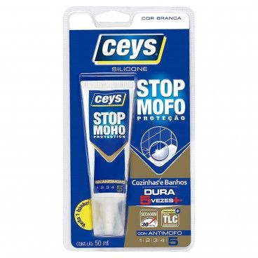 Silicone Stop Mofo Ceys Branco 50ml Silicone Stop Mofo Ceys Branco 50ml