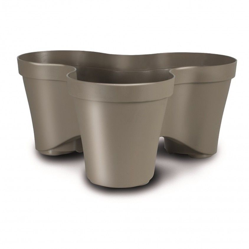 Vaso Roma Triplo 38.5x38.5x17cm 8.8L