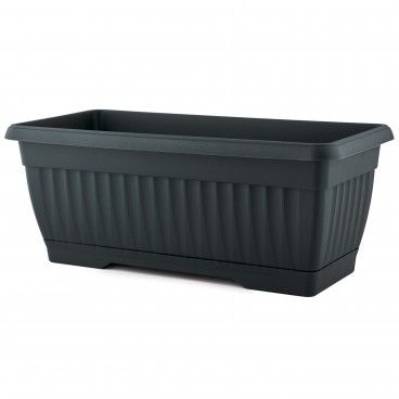 Floreira com Prato 62x20x17cm 11.5L