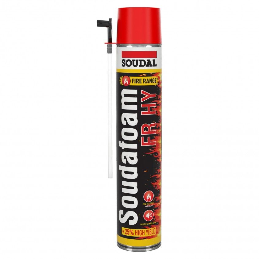 Espuma de Poliuretano Manual Soudal Resistente ao Fogo 750ml