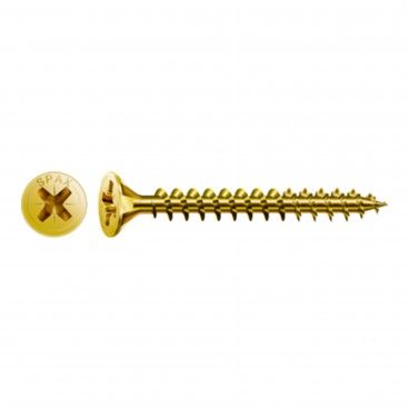 Parafuso Cabea Chata Spax Amarelo 175un