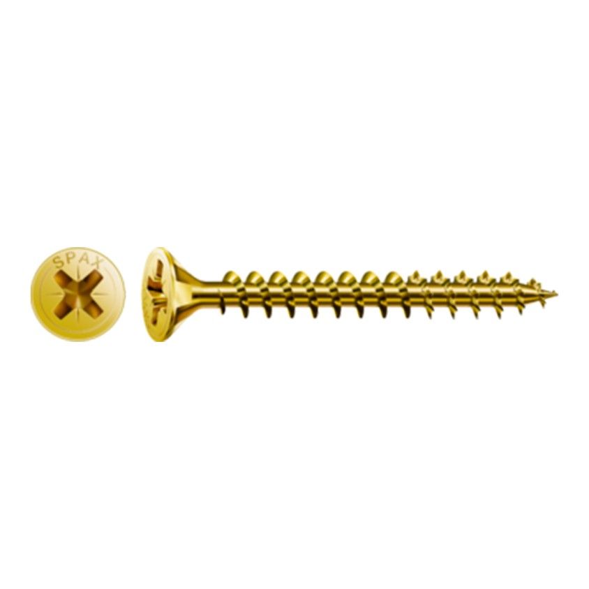 Parafuso Cabe�a Chata Spax Amarelo 75un
