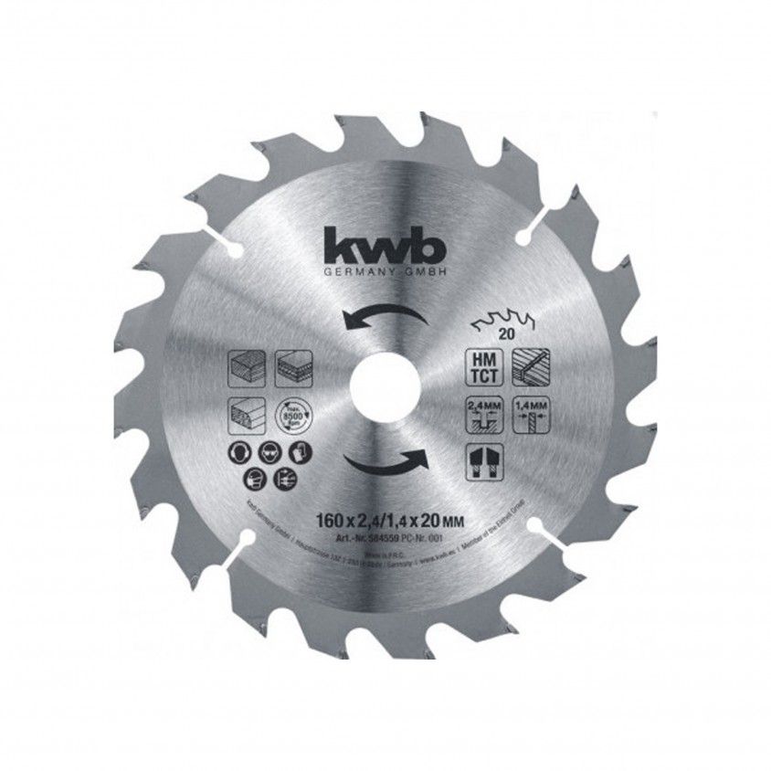 Kwb Disco Serra Circular Preciso 250x30 42 Dentes