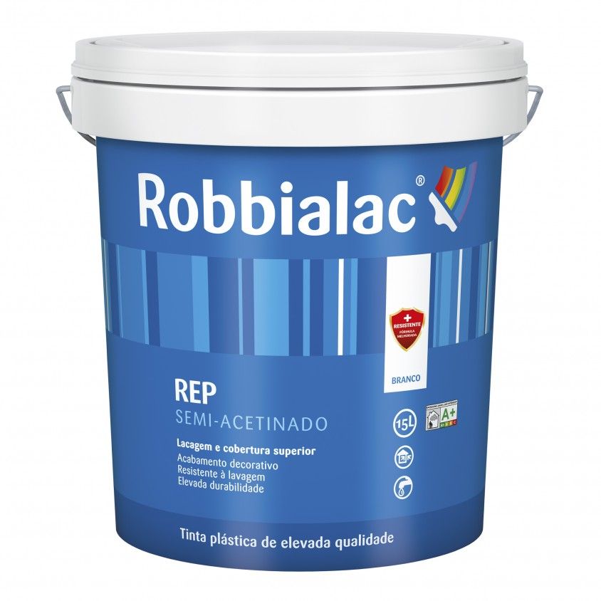 Tinta Plstica Lisa Semi-Acetinado Robbialac