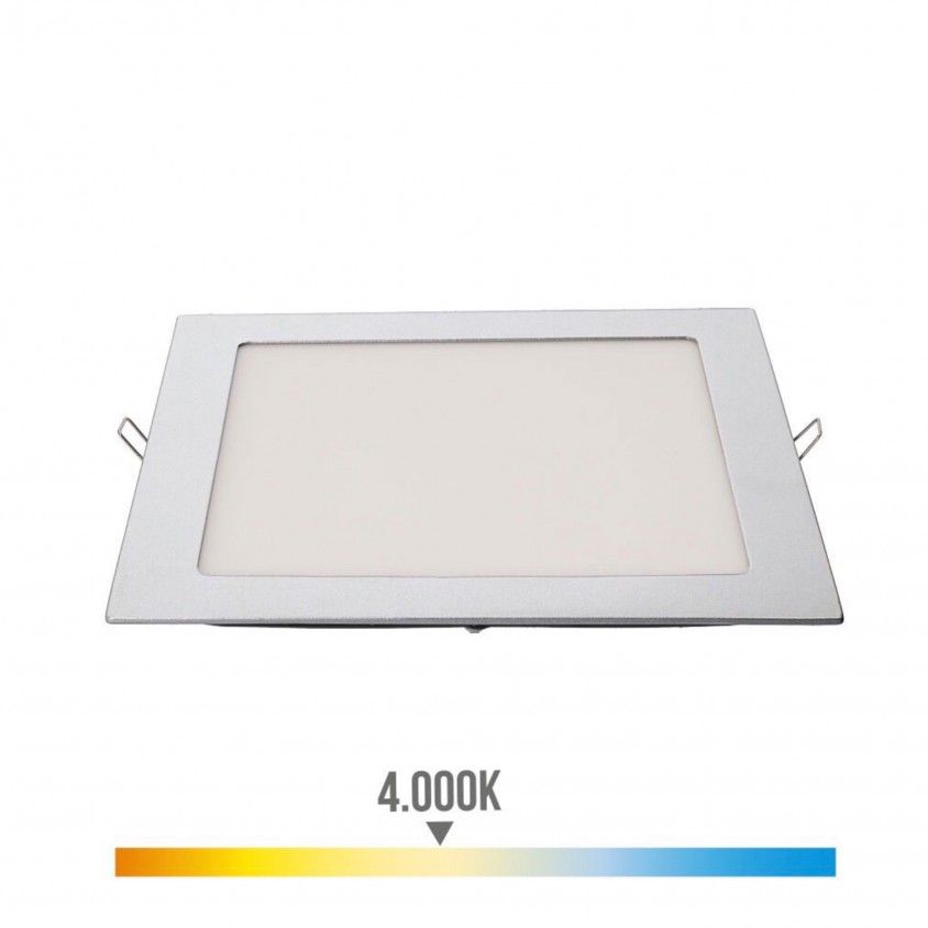 Downlight Led 20W 1500 Lumens 4000K Encastrvel Quadrado