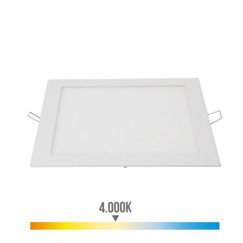 Downlight Led 20W 1500 Lumens 4000K Encastrvel Quadrado