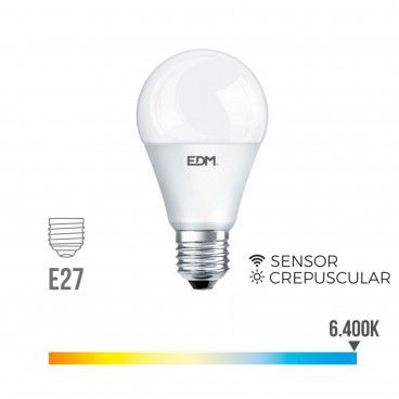 Lmpada Crepuscular Standard Led E27 10W 800 Lumens 6400K