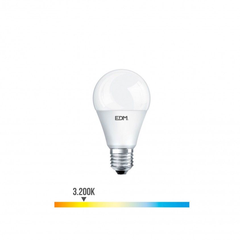 Lmpada Crepuscular Standard Led E27 10W 800 Lumens 3200K