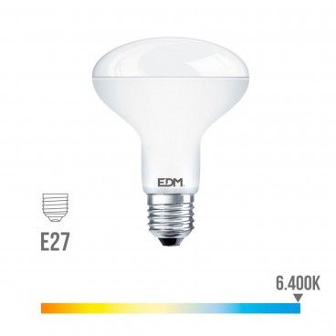 Lmpada Led 10W 810 Lumens 6400K Refletora R80 E27