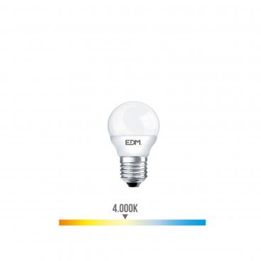 Lmpada Esfrica Led  6W 500 Lumens 4000K E27