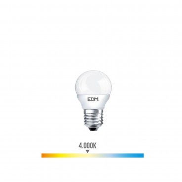 Lmpada Esfrica Led  7W 600 Lumens 4000K E27