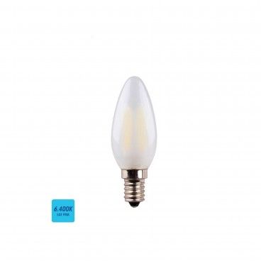 Lmpada Led 4,5W 470 Lumens 6400K Vela E14