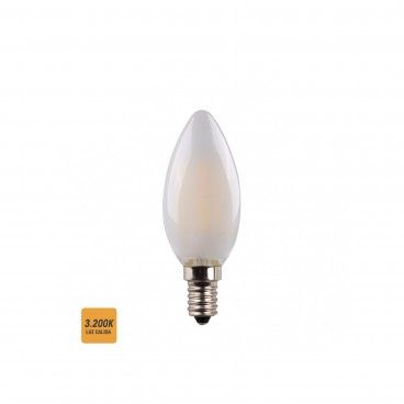 Lmpada Led 4,5W 470 Lumens 3200K Vela E14
