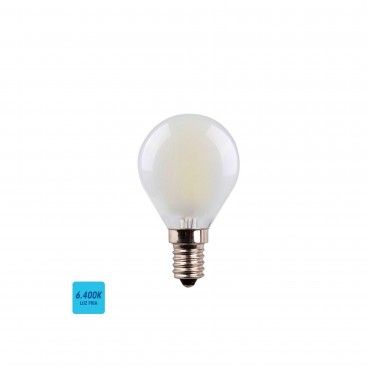 Lmpada Esfrica Filamento Led 4,5W 470 Lumens 6400K E14