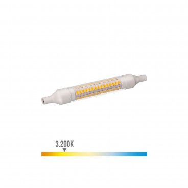 Lmpada Led 9W 1100 Lumens 3200K Lineal R7S 118mm Base Ceramica