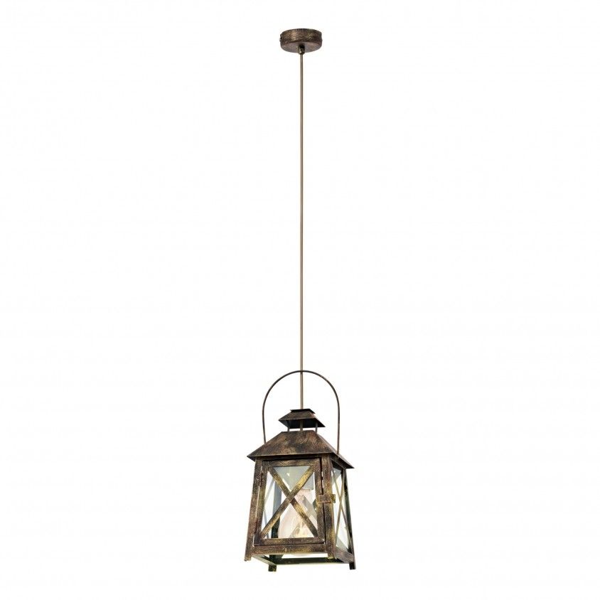 Candeeiro Suspenso de Teto E27 Eglo Vintage Redford HL/1