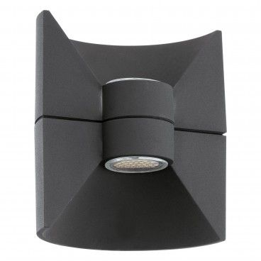 Aplique Exterior LED Redondo 2x2,5W