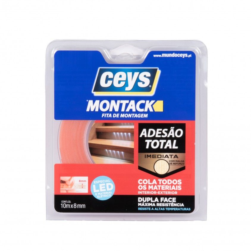 Fita de Montagem Ceys Montack Express LED 10mx8mm