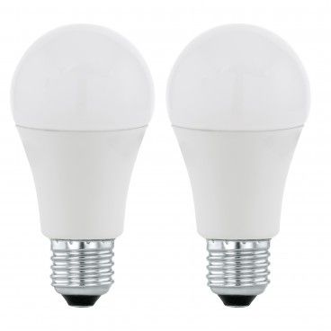 Lmpada LED Eglo 3000K 806lm E27 A60 2un