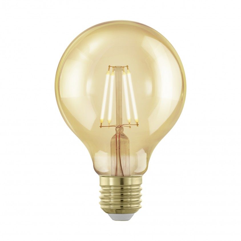 Lmpada LED Eglo Amber 1700K G80 4W E27