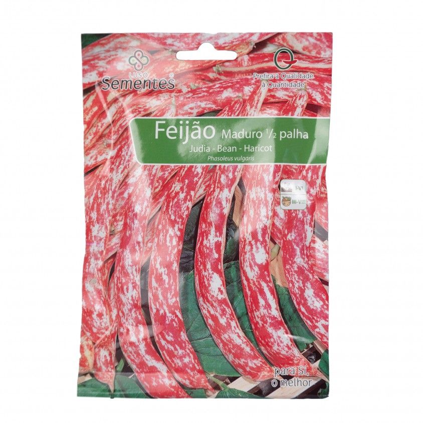 Semente Feijo Maduro 1/2 Palha 100gr