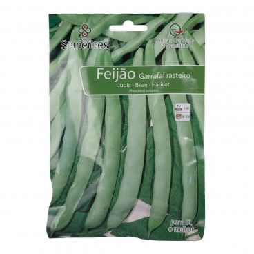 Semente Feijo Garrafal Rasteiro 100gr