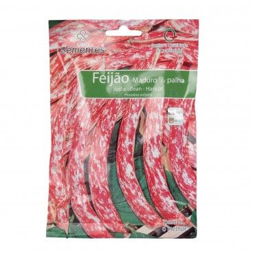 Semente Feijo Maduro 1/2 Palha 100gr