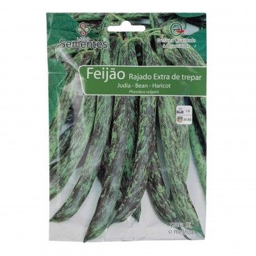 Semente Feijo Rajado Extra Trepar 100gr