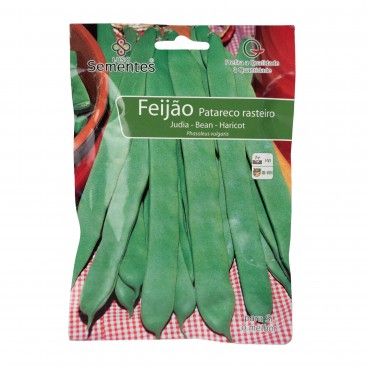 Semente Feijo Patareco Rasteiro 100gr
