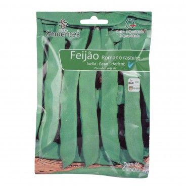 Semente Feijo Romano Rasteiro 100gr