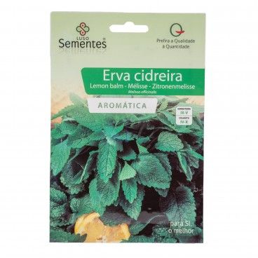 Semente Erva Cidreira 0,5gr