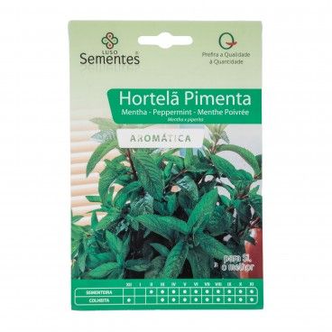 Semente Hortel Pimenta 0,1gr