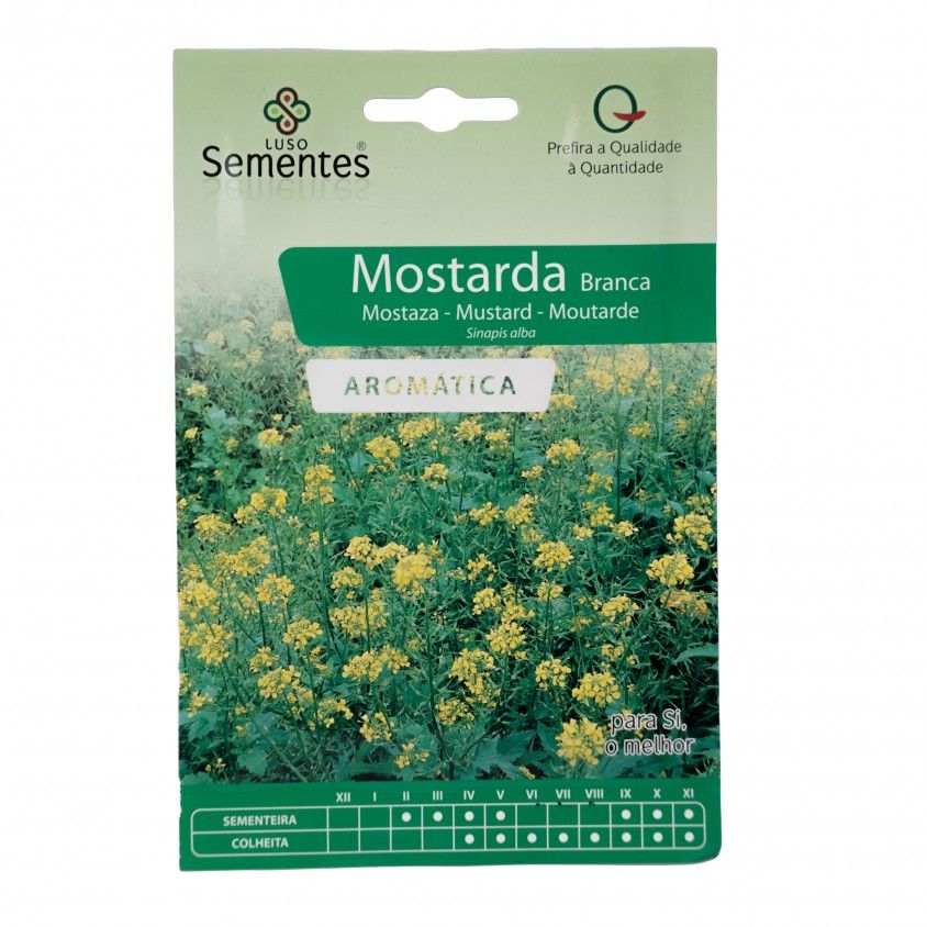 Semente Mostarda Branca 5gr