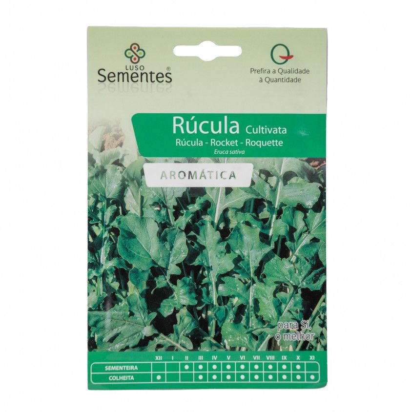 Semente Rucula Cultivata 2gr