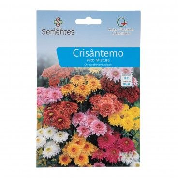 Semente Crisantemo Alto Mistura 0,1gr