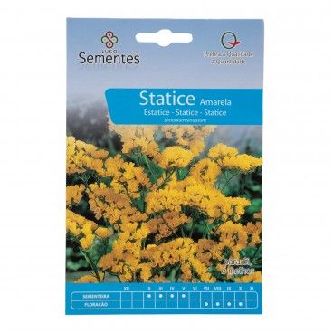 Semente Statice Amarela 0,5gr