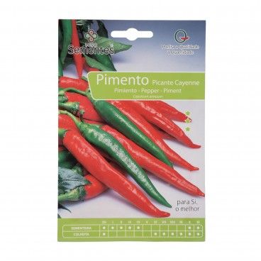 Semente Pimento Picante Cayenne 6gr