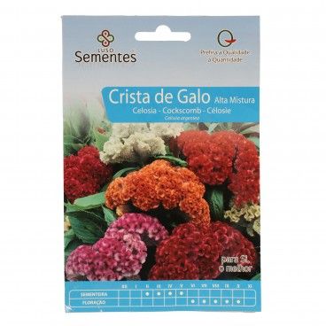 Semente Crista Galo Alta Mistura 0,5gr