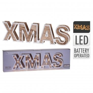 Letras em Madeira com LED 38cm