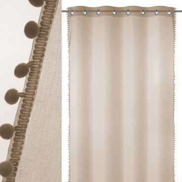 Cortina Dolly com Pompons