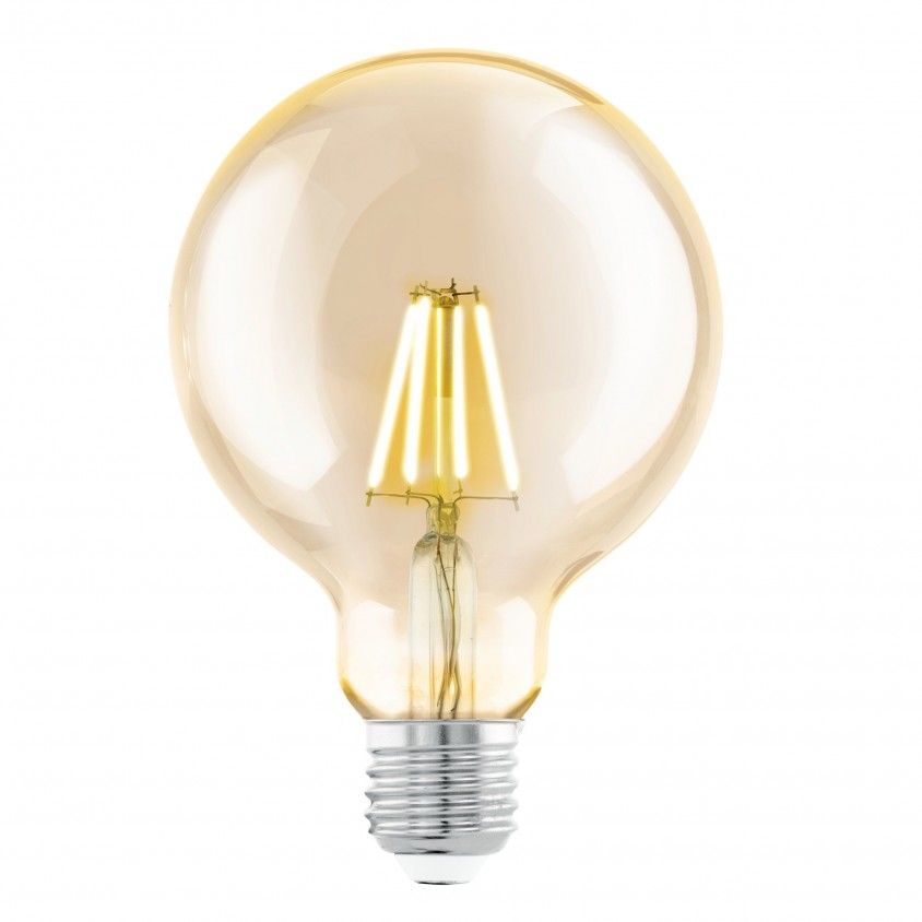 Lmpada LED Eglo Amber 2200K G95 4W E27