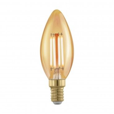 Lmpada LED Eglo Amber 1700K C35 4W E14
