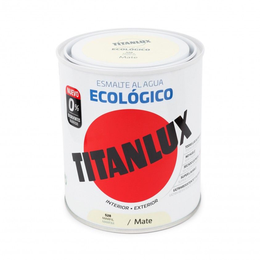Esmalte gua Ecolgico Titanlux Acetinado 750ml