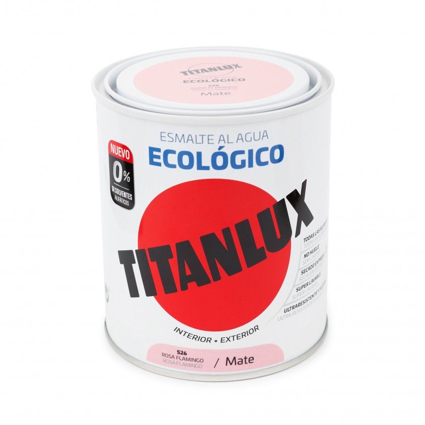 Esmalte gua Ecolgico Titanlux Acetinado 750ml