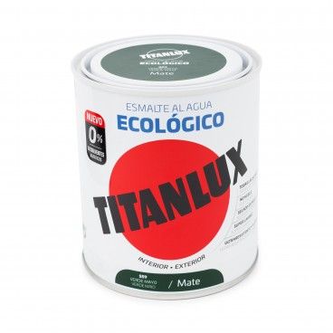 Esmalte gua Ecolgico Titanlux Mate 750ml