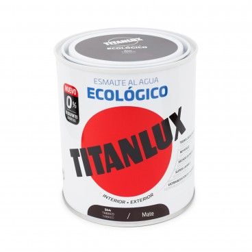 Esmalte gua Ecolgico Titanlux Mate 750ml