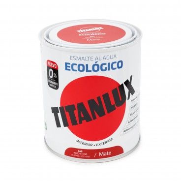 Esmalte gua Ecolgico Titanlux Mate 750ml